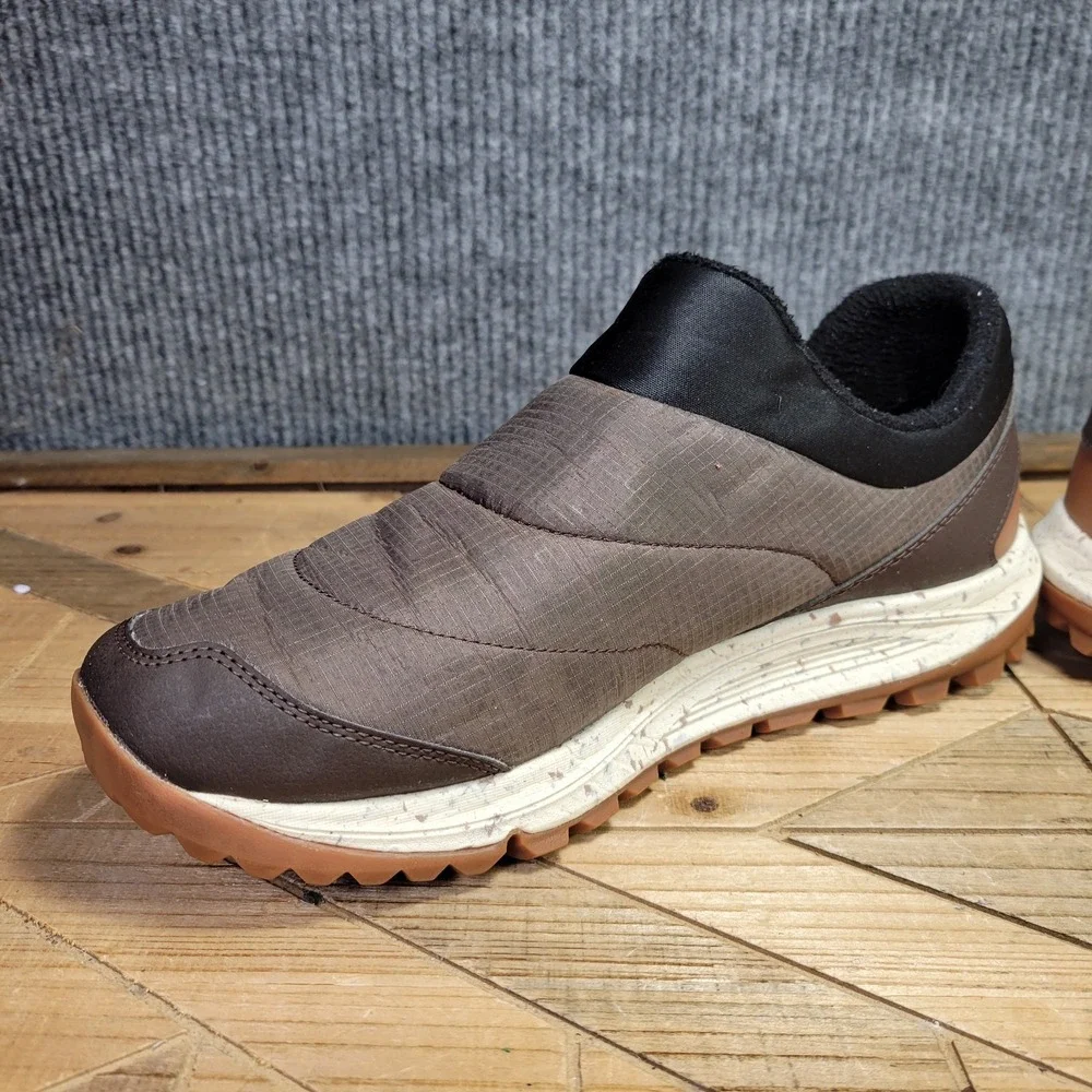 🔥 Merrell Mens Nova Sneaker Moc Brown Size 10‎ M  J067119 vibram Hiking Shoe